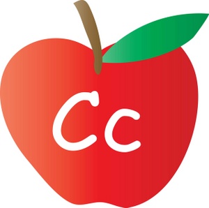 Clipart letter c