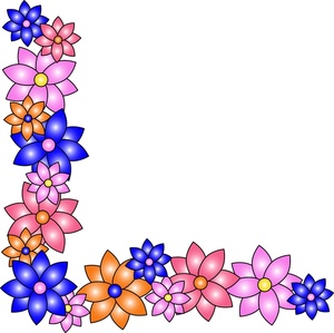 Flower Border Microsoft Clipart