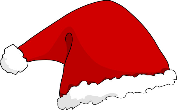 Free to Use & Public Domain Santa Hat Clip Art