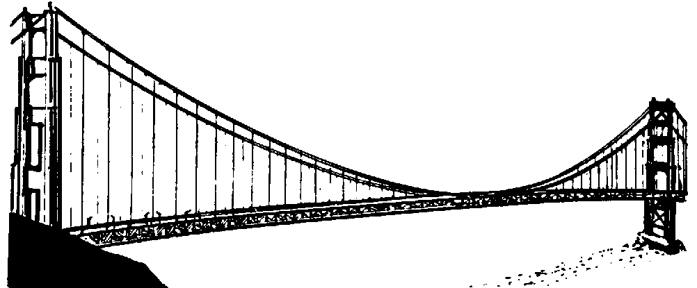 Golden Gate Bridge Clipart