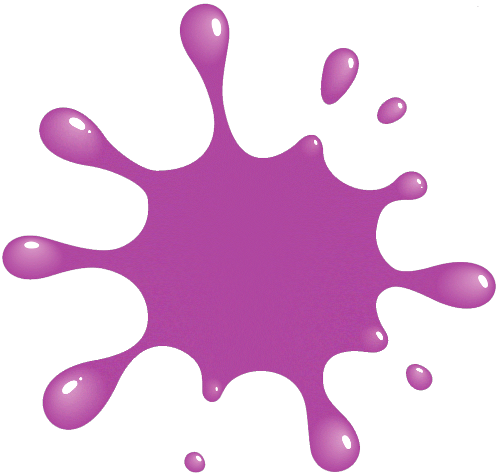 Paint splatter clipart outline