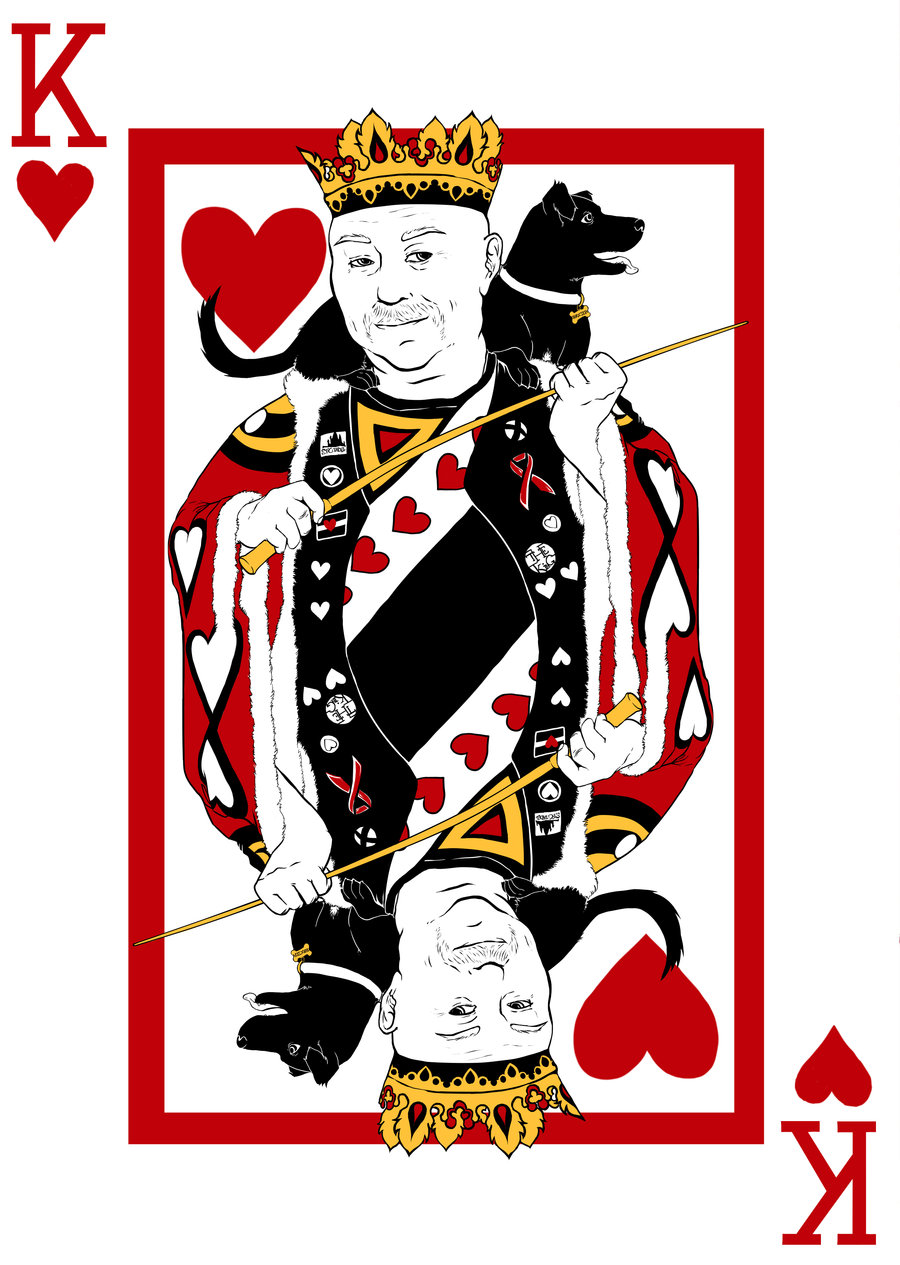 King Of Hearts Card