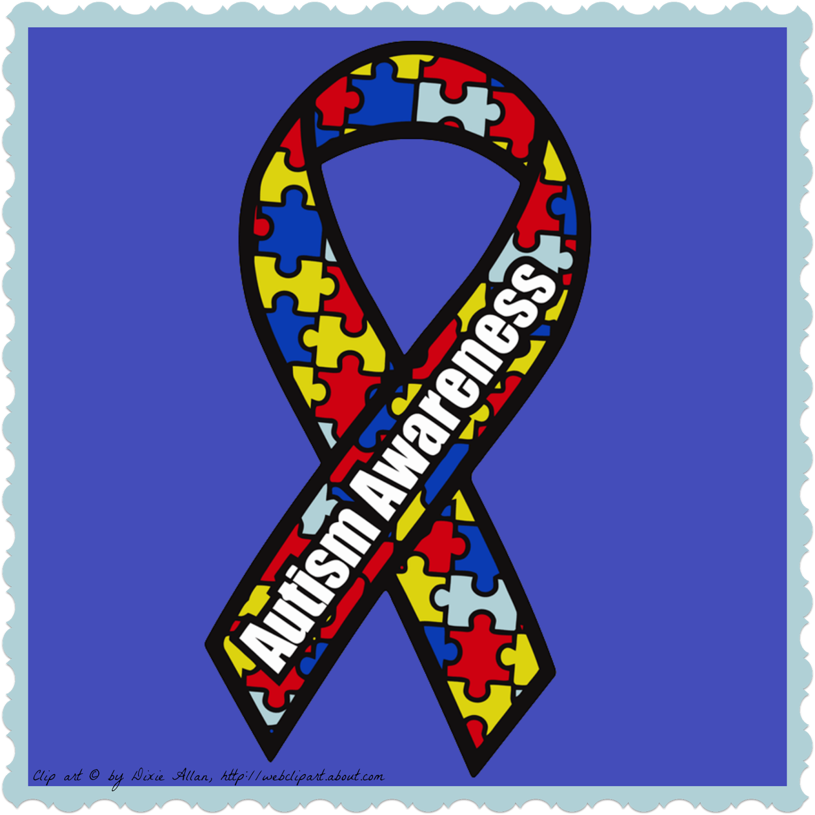 Autism Ribbon Clip Art