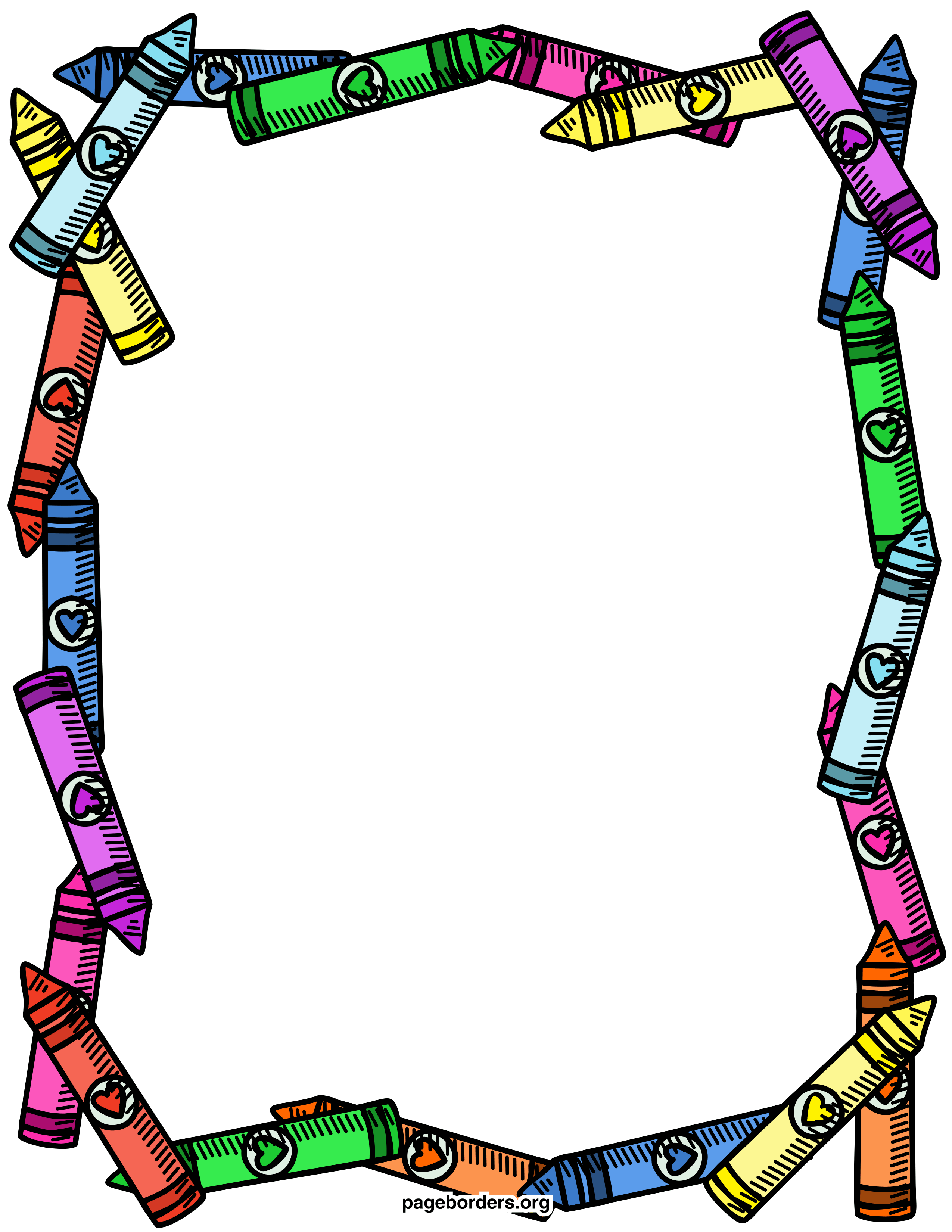 Clip Art Border For Microsoft Word Clipart