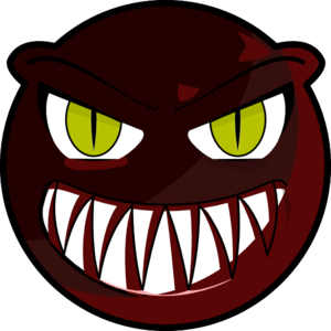 Monster face clipart