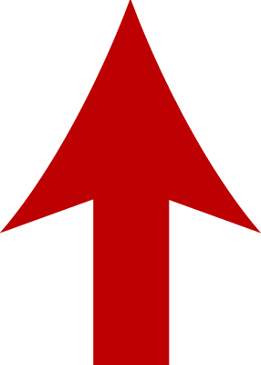 Red Arrow Up - ClipArt Best