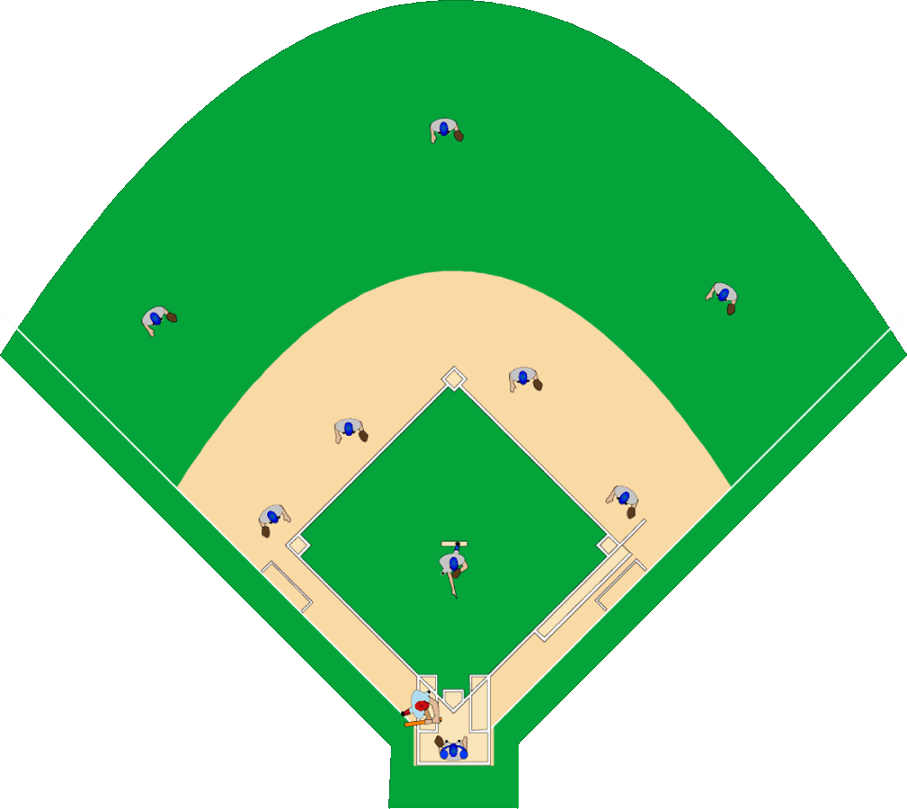 Printable Baseball Field