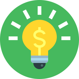 bulb-money-flat - Icon Shop - Download free icons for commercial ...