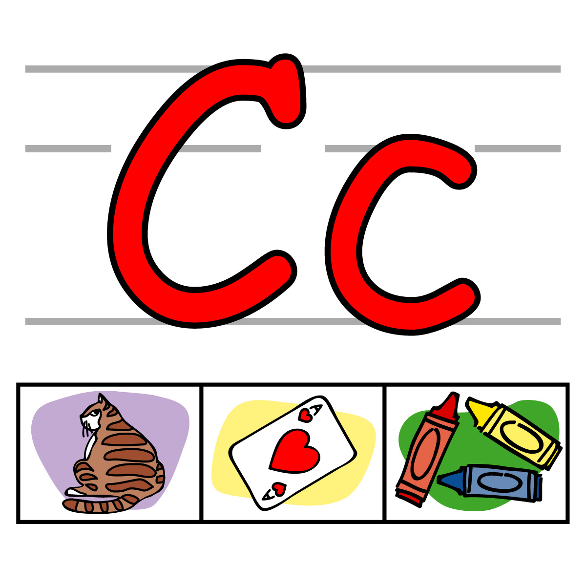 Letter c clipart