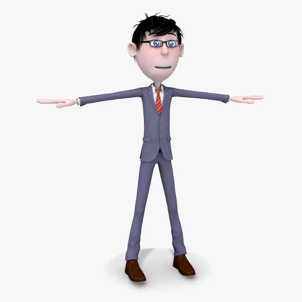 Skinny people free clipart