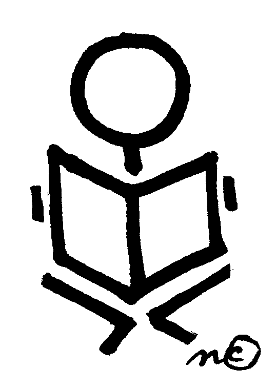 stick figure reading - Clip Art Gallery