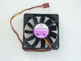 Bi-Sonic BS701512H-02T DC12V 0.37A 7015 7CM 70MM 70X70X15MM 3pin Cooling Fan