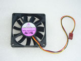 Bi-Sonic BS701512L-02 C DC12V 0.22A 7015 7CM 70MM 70X70X15MM 3pin Cooling Fan