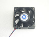 JMC DaTech 6025-12 800-580-6688 DC12V 0.15A 6025 6CM 60mm 60x60x25mm 4Pin 3Wire Cooling Fan