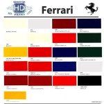 Ferrari Colors Paints