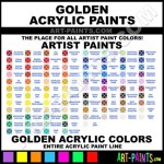 Golden Paints Color Chart