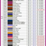 Paint Color Equivalents