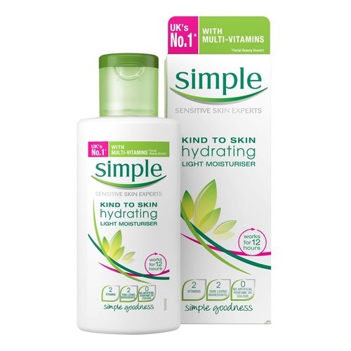 Simple Kind To Skin Hydrating Light Moisturiser 125mL