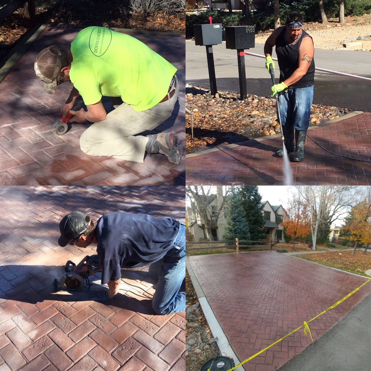 Stamped Concrete Process 