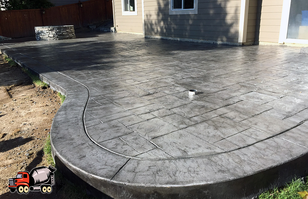 Ashlar Slate Stamped Concrete