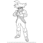 How to Draw Bardock Full Body from Dragon Ball Z