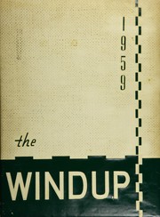 1959 Edition, Walter Johnson High School - Windup Yearbook (Bethesda, MD)