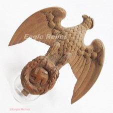 3rd Reich Impressive Eagle –  Wooden Ornament image 7