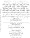 Cover page: Novel technique for the study of pile-up events in cryogenic bolometers