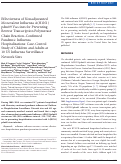 Cover page: Effectiveness of Nonadjuvanted Monovalent Influenza A(H1N1)pdm09 Vaccines for Preventing Reverse Transcription Polymerase Chain Reaction–Confirmed Pandemic Influenza Hospitalizations: Case-Control Study of Children and Adults at 10 US Influenza Surveillance Network Sites