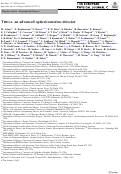 Cover page: Theia: an advanced optical neutrino detector