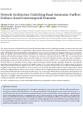 Cover page: Network Architecture Underlying Basal Autonomic Outflow: Evidence from Frontotemporal Dementia