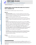 Cover page: Genome‐wide association meta‐analysis of age at first cannabis use