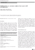 Cover page: Skull fracture vs. accessory sutures: how can we tell the difference?