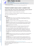 Cover page: Treatment of pediatric alopecia areata: A systematic review