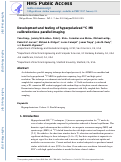 Cover page: Development and testing of hyperpolarized 13C MR calibrationless parallel imaging