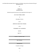 Cover page: Air Pollution Environmental Justice Analysis in California using Advanced Chemical Transport Modeling Systems