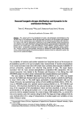 Cover page: Seasonal inorganic nitrogen distributions and dynamics in the southeastern Bering Sea