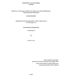 Cover page: The Roles of Language and Executive Function on Early Mathematics Among Emergent Bilinguals