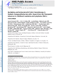 Cover page: Decitabine and vorinostat with FLAG chemotherapy in pediatric relapsed/refractory AML: Report from the therapeutic advances in childhood leukemia and lymphoma (TACL) consortium