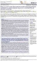 Cover page: What’s in a name? A data-driven method to identify optimal psychotherapy classifications to advance treatment research on co-occurring PTSD and substance use disorders