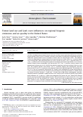 Cover page: Future land use and land cover influences on regional biogenic emissions and air quality in the United States