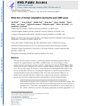 Cover page: Detection of human adaptation during the past 2000 years