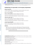 Cover page: Epidemiology of Conjunctivitis in US Emergency Departments