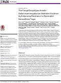 Cover page: The Fungal Exopolysaccharide Galactosaminogalactan Mediates Virulence by Enhancing Resistance to Neutrophil Extracellular Traps