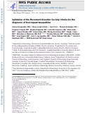 Cover page: Validation of the movement disorder society criteria for the diagnosis of 4-repeat tauopathies.