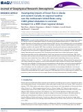 Cover page: Investigating impacts of forest fires in Alaska and western Canada on regional weather over the northeastern United States using CAM5 global simulations to constrain transport to a WRF‐Chem regional domain