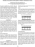 Cover page: The Role of Associations in Recognition of Mimetic and Imitative Words