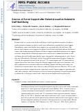 Cover page: Sources of Social Support After Patient Assault as Related to Staff Well-Being