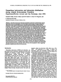 Cover page: Nonmethane hydrocarbon and halocarbon distributions during Atlantic Stratocumulus Transition Experiment/Marine Aerosol and Gas Exchange, June 1992