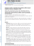 Cover page: Serological, genetic and clinical associations with increased health-care resource utilization in inflammatory bowel disease.